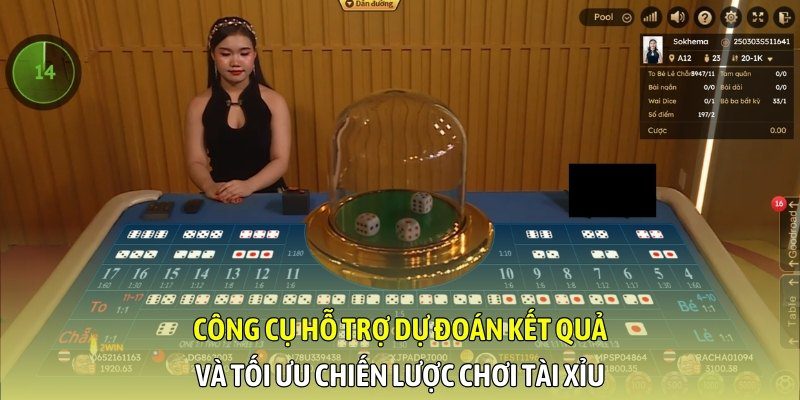 Công cụ hỗ trợ dự đoán kết quả và tối ưu chiến lược chơi tài xỉu